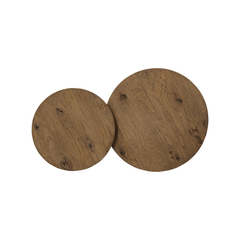 Cooper Solid Wood Nesting End Table