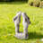 15.25''H Resin Two Kissing Frog Statue