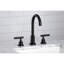 Kingston Brass Manhattan Widespread Bathroom Faucet With Drain Assembly-45639302