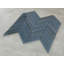 1.5 in. x 4.25 in. Herringbone Glossy Tile-74167543
