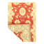 Farahan Wool Oriental Area Rug in Cream/Rust