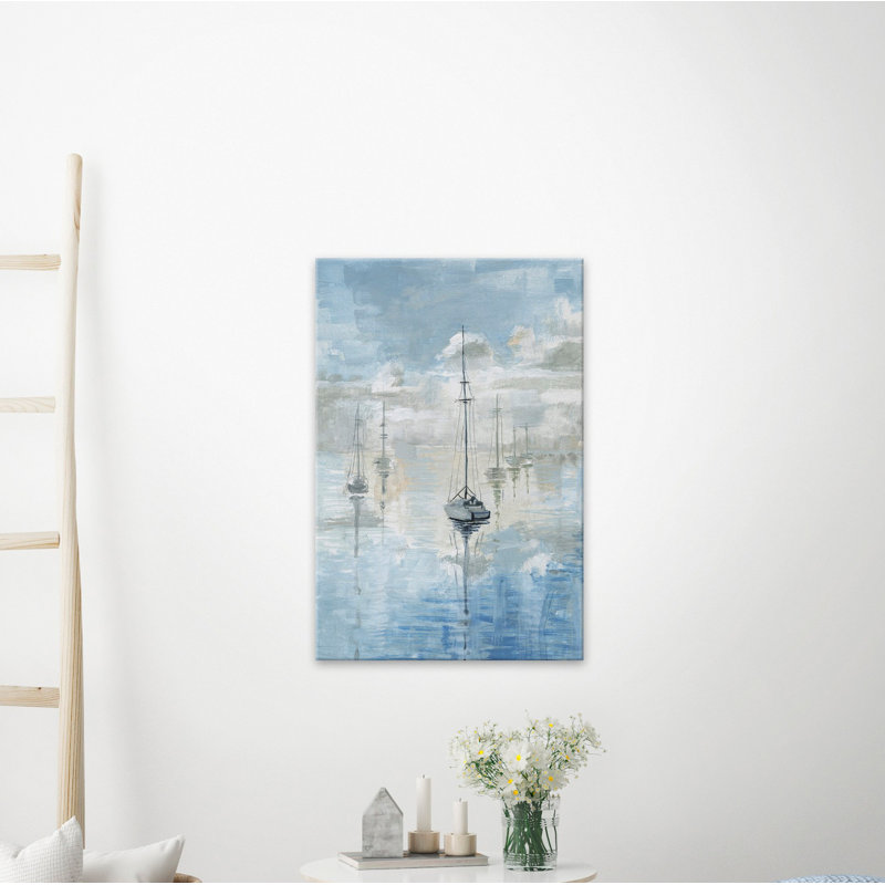 Arrastia " Calm Clouds ", 12" H x 8" W x 1.5" D