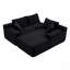 Canapé modulaire modulaire, canapé modulaire Cloud avec assise profonde, canapé modulaire moderne en L avec méridienne, fauteuils rembourrés-847929246