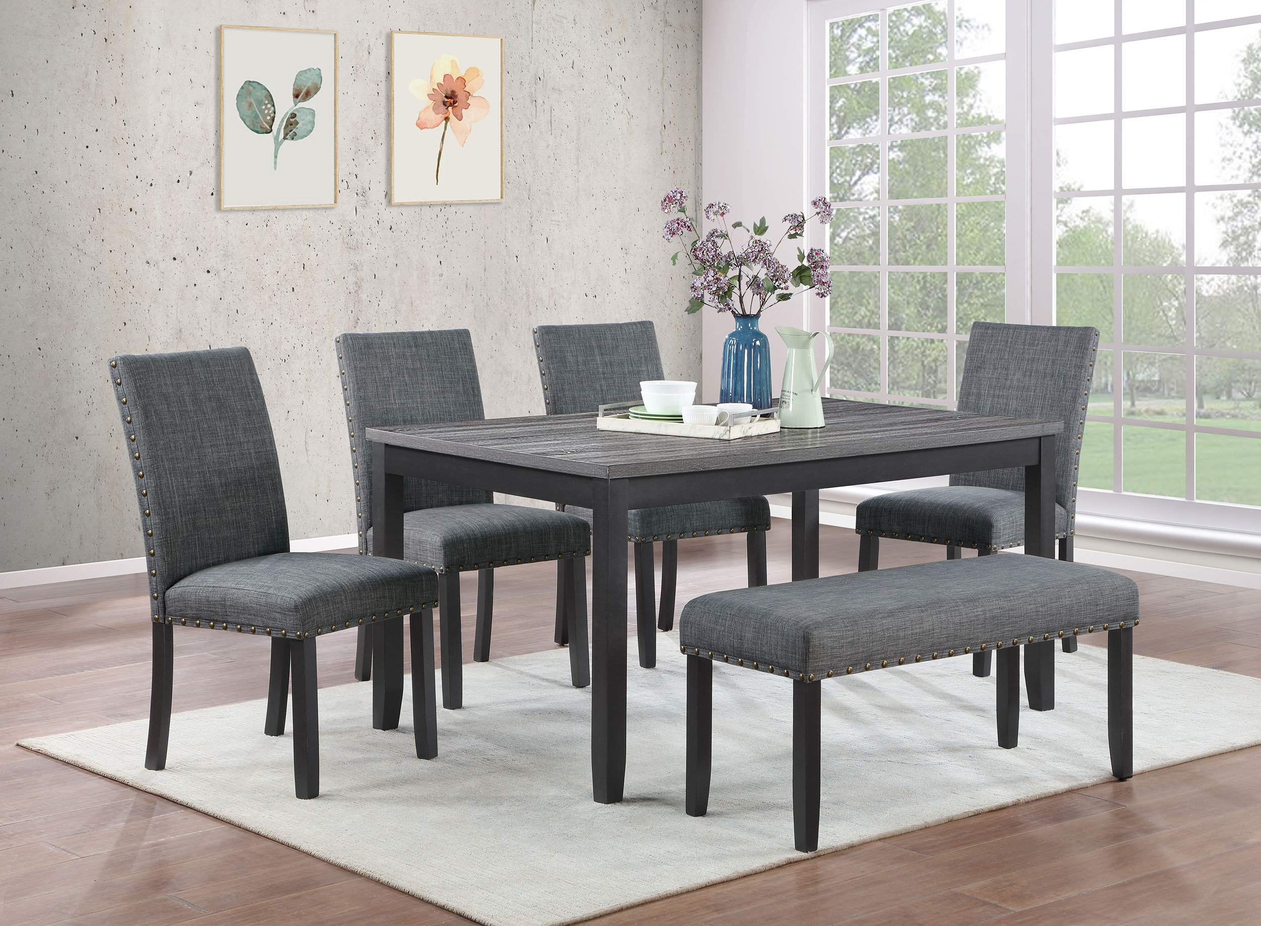 Red Barrel Studio Hodgeman 6 - Person Dining Set | Wayfair