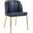 Navy Vegan Leather