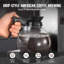 Machine à café commerciale, machine à café 12 tasses avec 2 carafes en verre et 2 plaques chauffantes à décanter, cafetière en acier inoxydable pour restaurant, bureau, café et maison