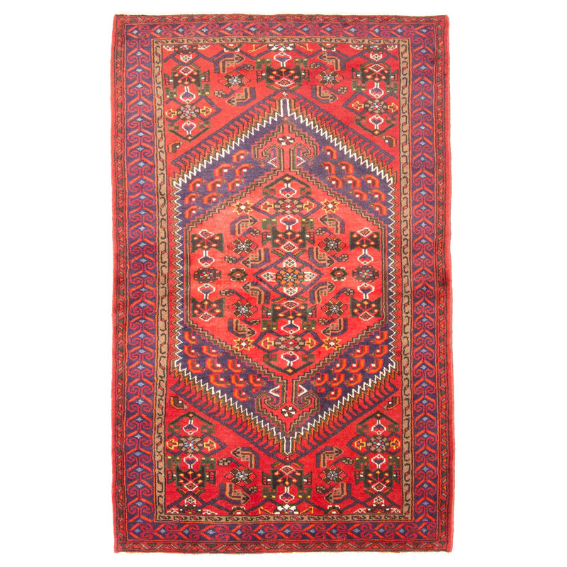 Tapis rouge Andelz 4 pi 3 po x 6 pi 8 po