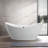 68" x 30" Freestanding Soaking Acrylic Bathtub