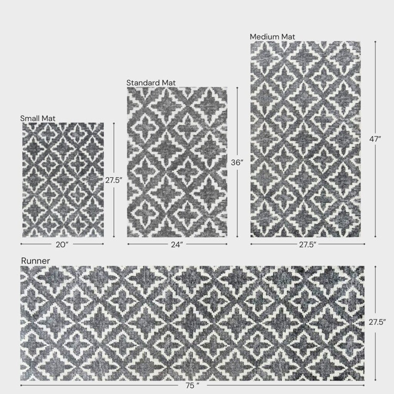 Tapis gris Maltese