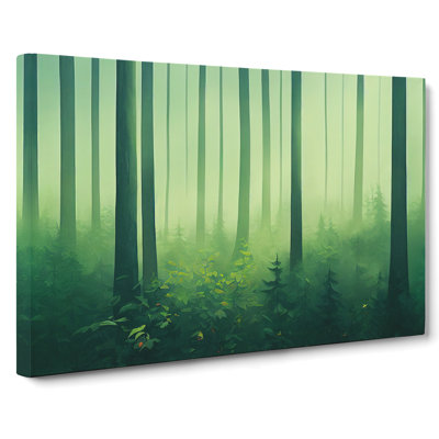 Elegant Forest - Wrapped Canvas Painting