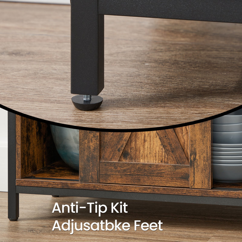 Particle Board Rectangle Accent Cabinet