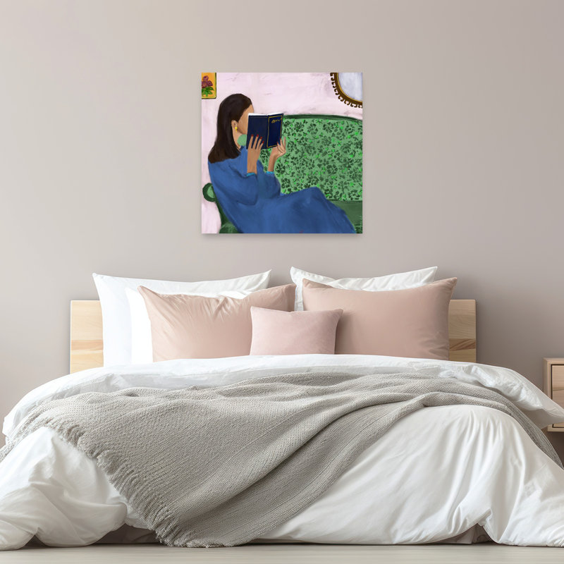Peaceful Reading Moment Elegant Peaceful Serene Architecture Wall Art, 32" H x 32" W