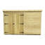 Kailua 9 ft. W x 7 ft. D Solid Wood Garden Shed