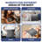 Electric Throw Blanket Heating Pad with 3 Heating Levels Heated Blanket Machine Washable-1882605335