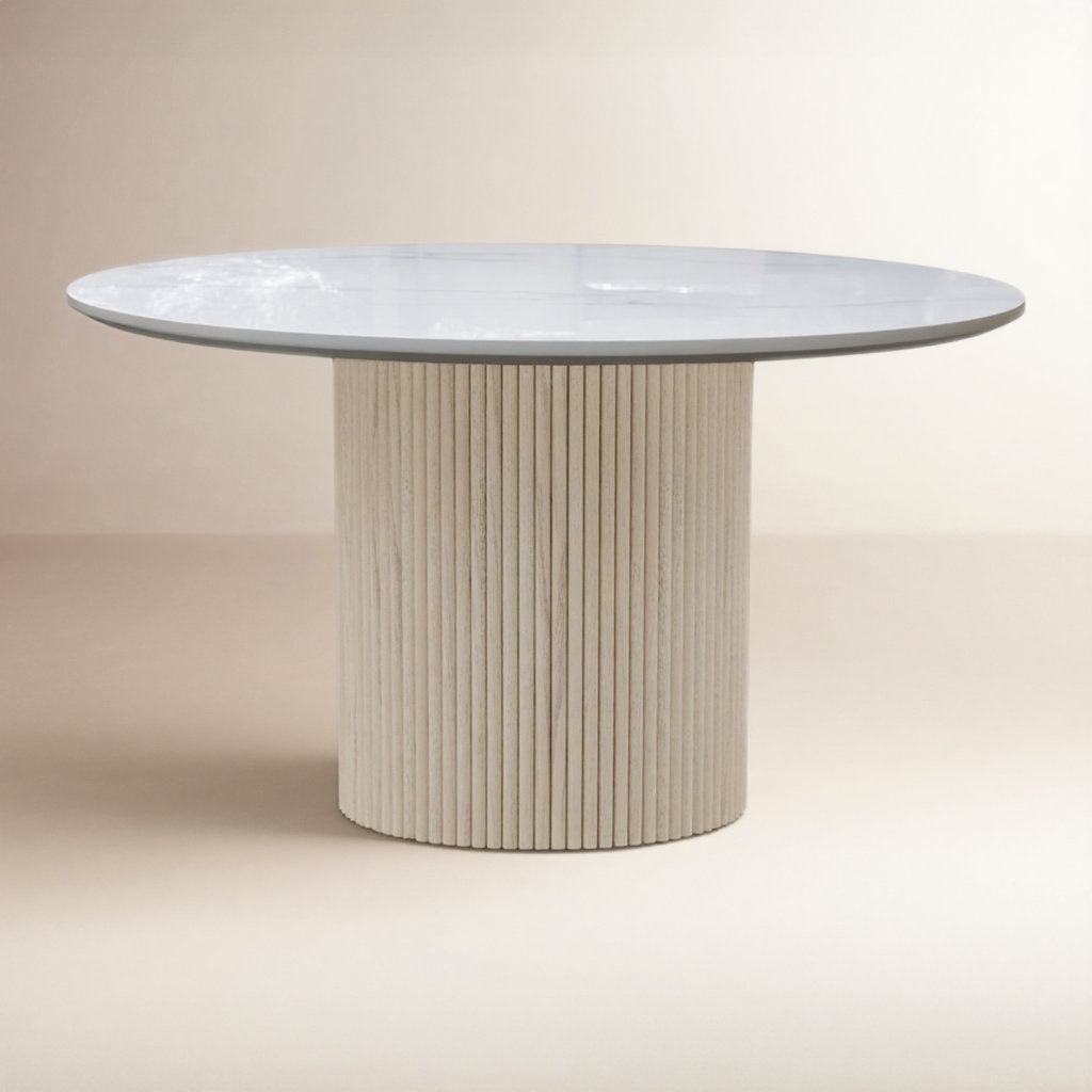 Fairmont 54" Dining Table, White