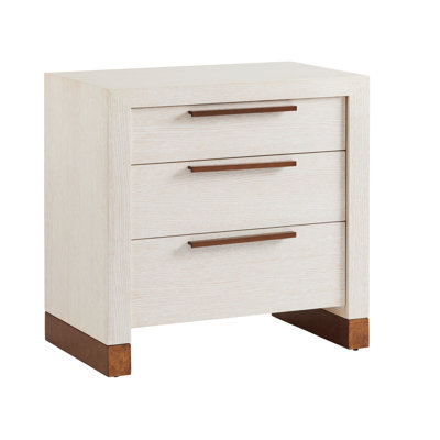 Carmel 3 - Drawer Solid Wood Nightstand