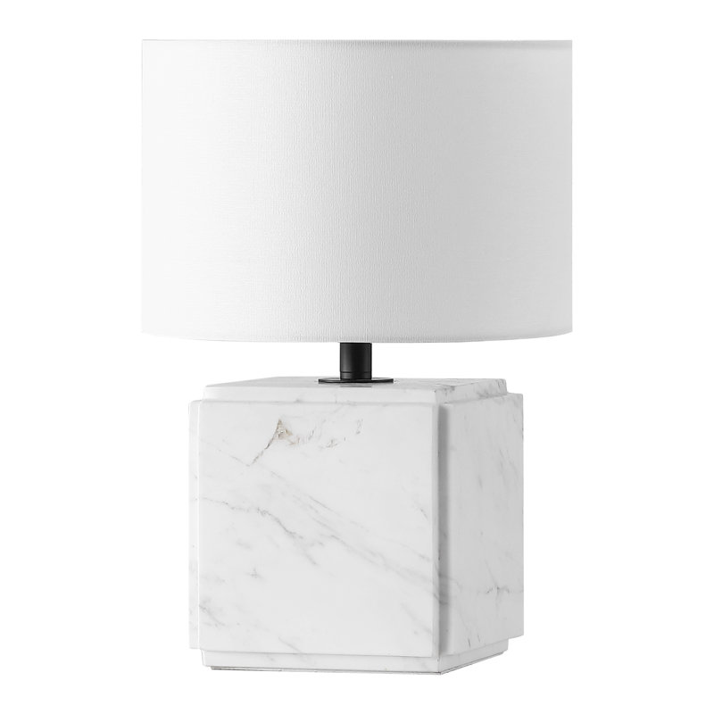 Zahra Standard Table Lamp, White