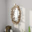 Miroir mural ovale Maribel 19 po x 5 po x 33 po Maribel