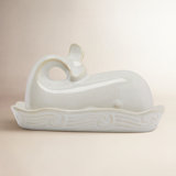 Leonida Novelty Ceramic Butter Dish
