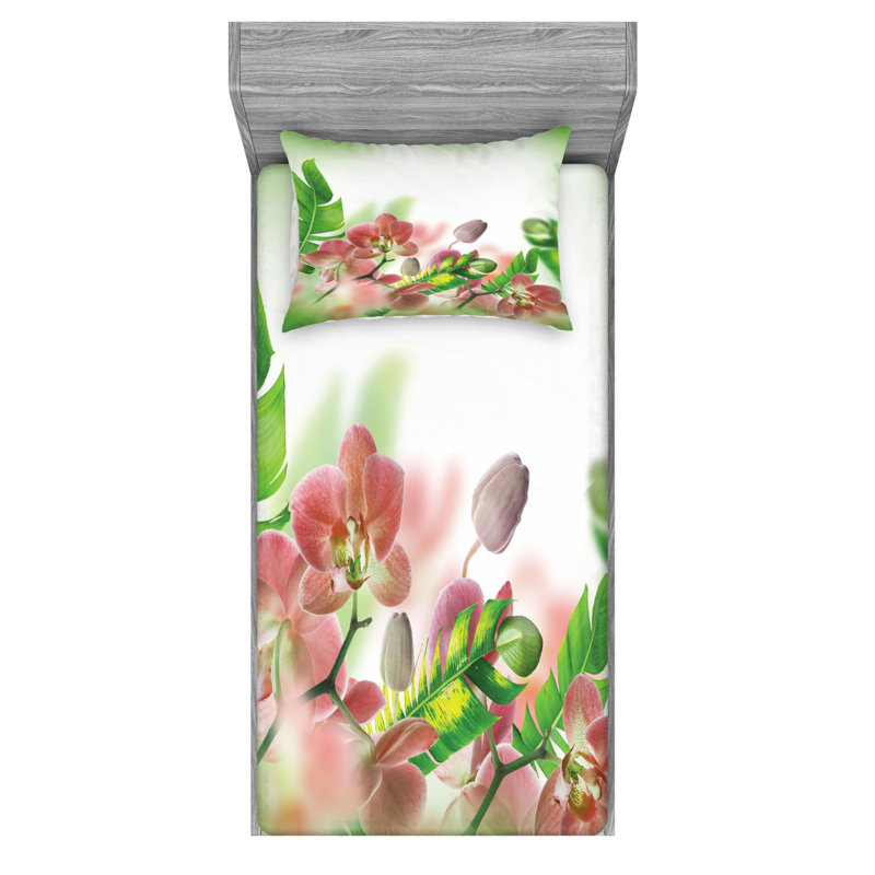 Microfiber Sheet Set, Twin XL Sheet Set with Fitted Sheet