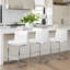Tabouret de comptoir rembourré 26 po Bittencourt-710901363-678341492