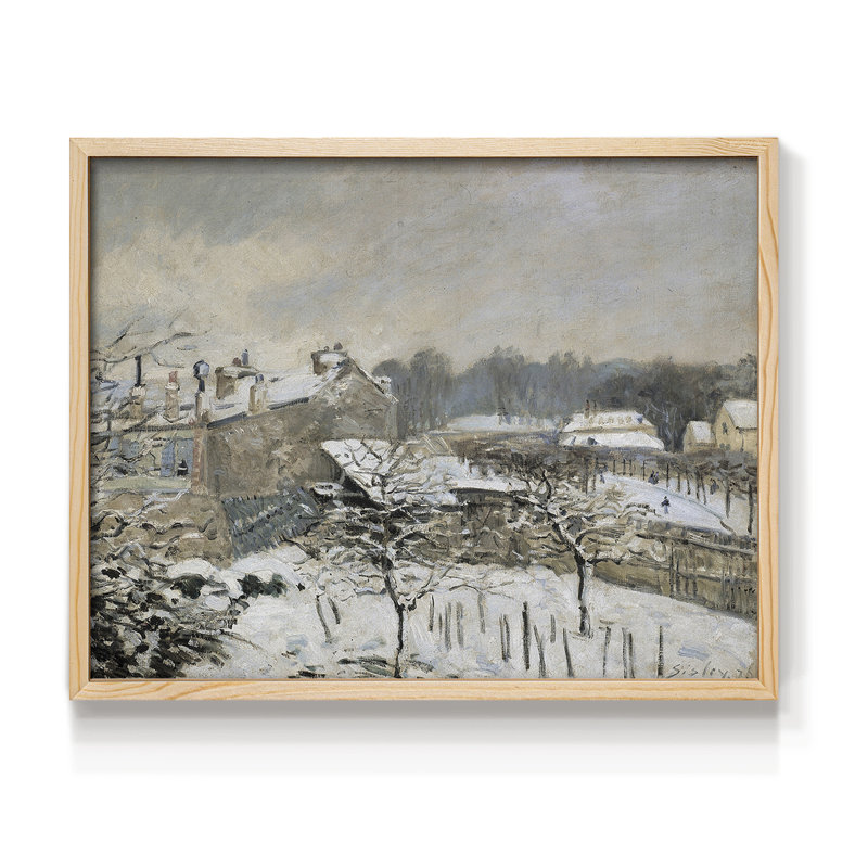 Paysages rétro-CCXIX - reproduction encadrée, H 11 po x l 14 po, Naturel