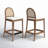 Cossette Upholstered Counter Stool with Solid Wood Frame-1231211620