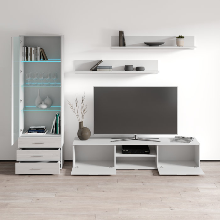 Orren Ellis Sabala 100'' Media Center & Reviews | Wayfair