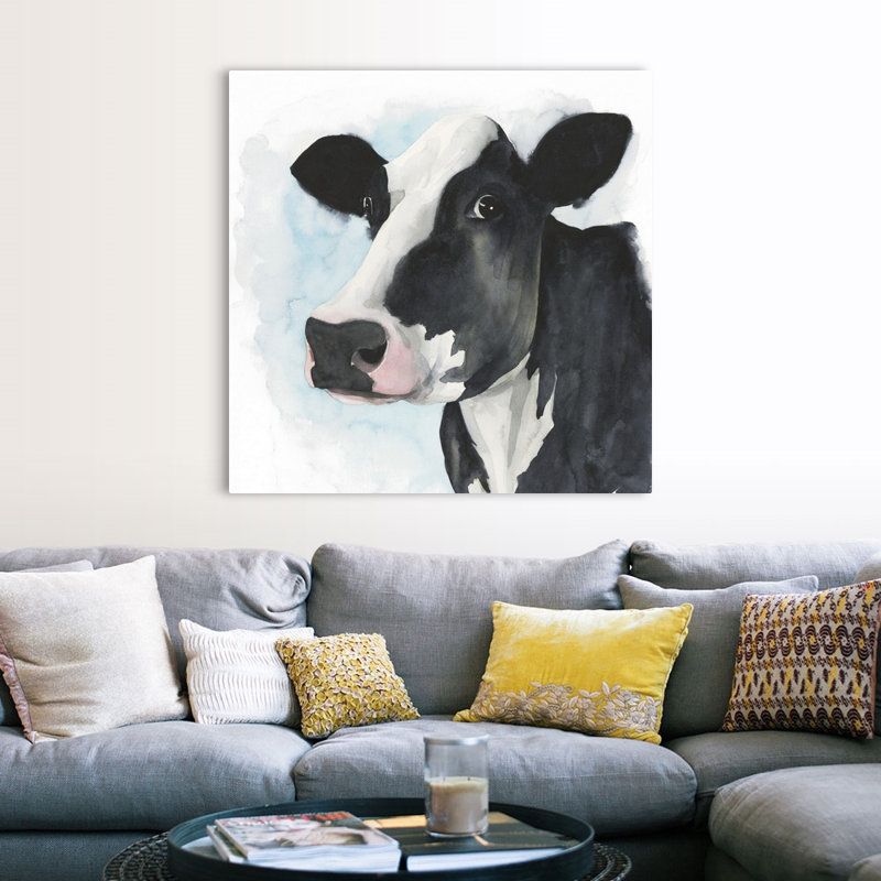 Art mural sur toile Farmhouse Friend I, Toile tendue, H 48 po x l 48 po x P 1 po