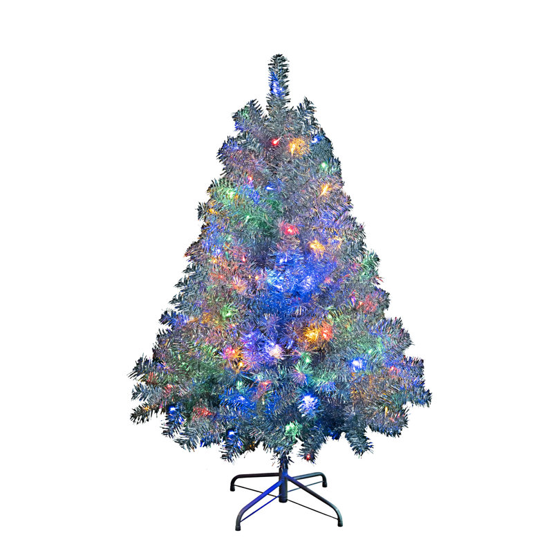 Arbre de Noël artificiel pré-éclairé, H 4 pi