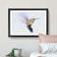 Flying Hummingbird Bird - Picture Frame Graphic Art Print-56712938-56712941