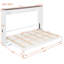 Grand lit escamotable mural et USB