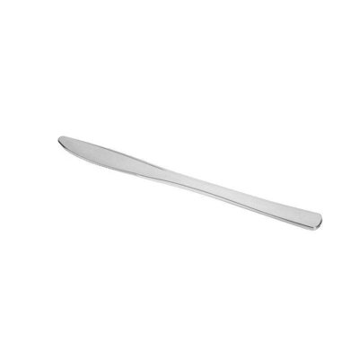 Couteaux en plastique argent métallique brillant