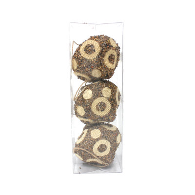 Oignon 8cm pois points (3 pièces)