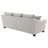 Mingle Light Grey Upholstered Sofa
