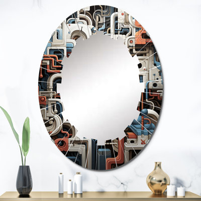 Castlevale - Miroir mural moderne ovale