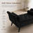 Velvet Upholstered Storage Bench-1372117907
