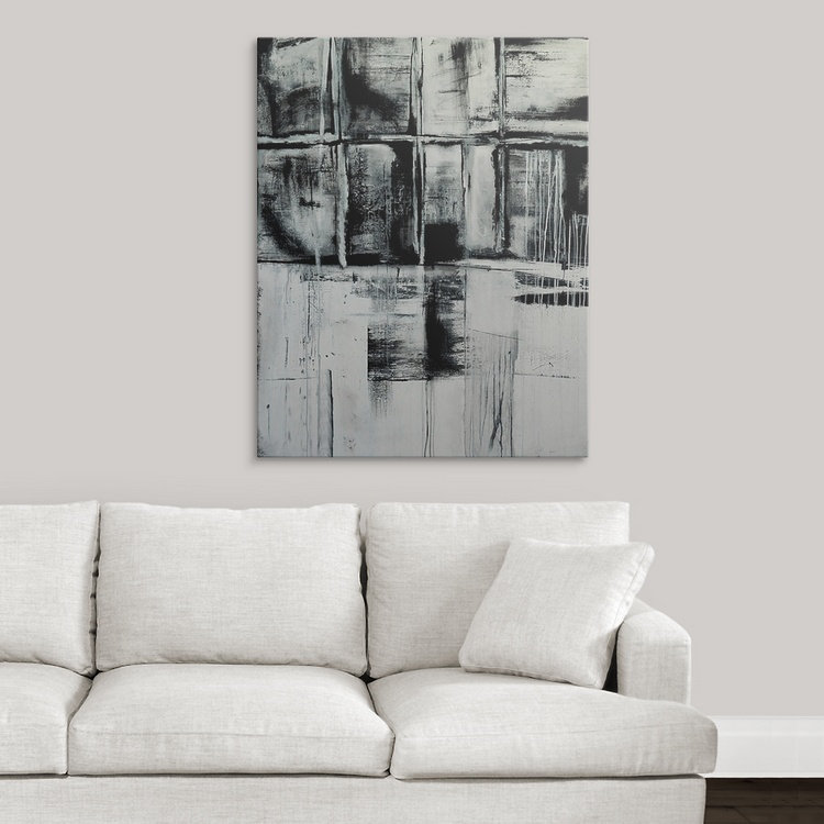 «Look Through» par Frisco, impression, H 24 po x l 19 po x P 1,5 po, Toile