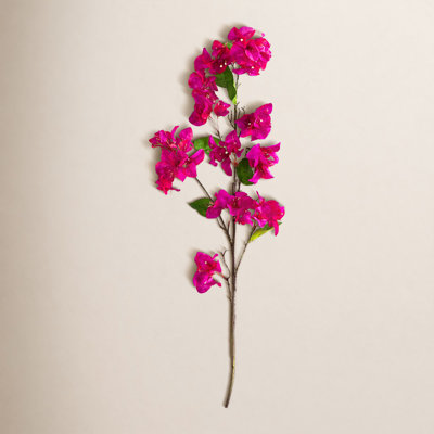 Wolfdale 47in. Artificial Bougainvillea Flower Stems, Set of 3
