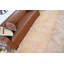 Handmade Vintage Turkish Herki Runner Rug in Orange Ideal for Hallway and Kitchen Spaces