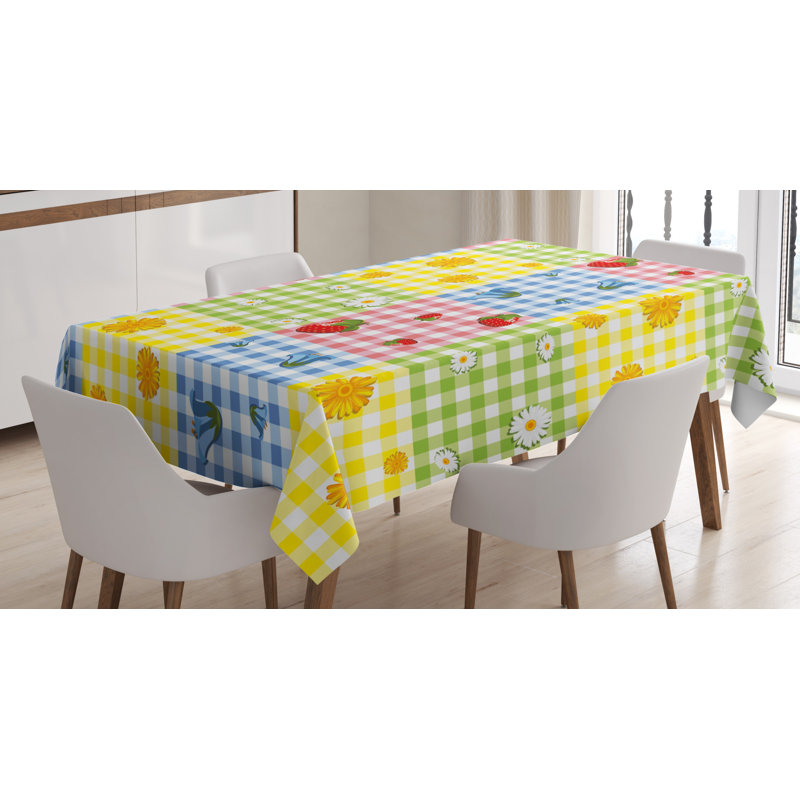 Spring Tablecloth, 70" L x 52" W