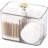 Holder Dispenser 3-Section Clear Bathroom Organizer
