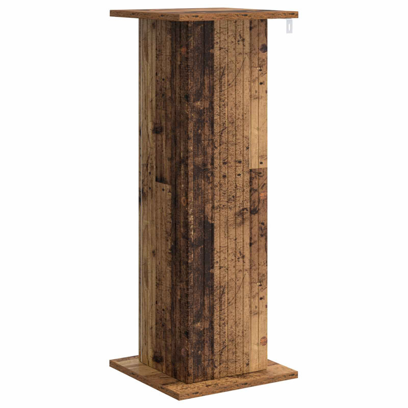 Plant Stand 1 Tier, 80.5cm H x 30.5cm W x 30cm D, Old Wood