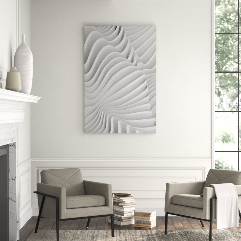 Currents Print, 60" H x 40" W x 1.5" D