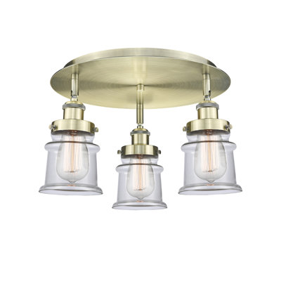 Alvi Glass Flush Mount