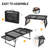 3Ft. Black Patio Rectangular Folding Table
