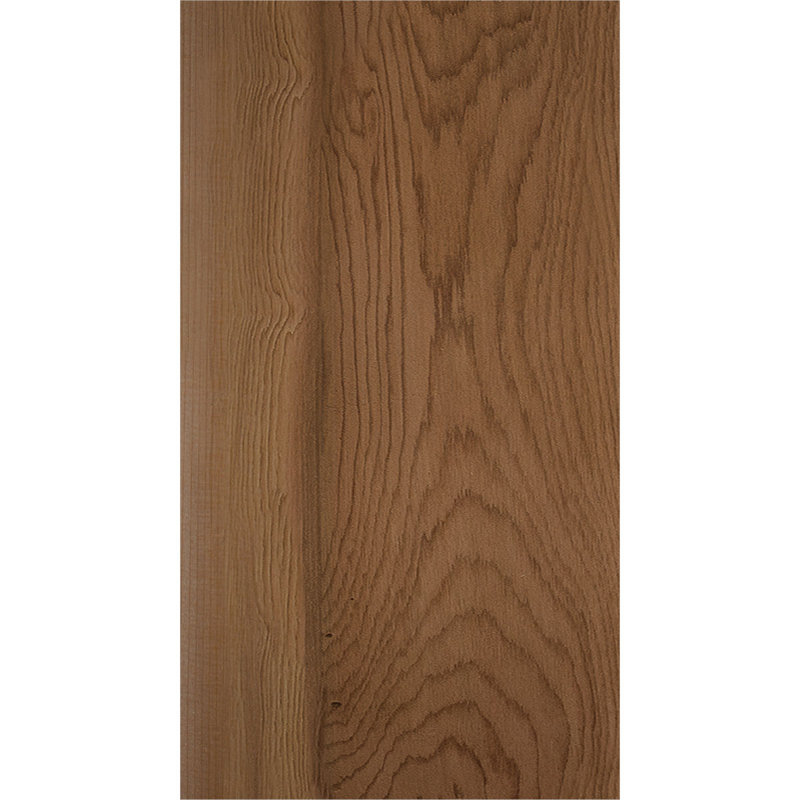 Queue de chevron lisse Carmel, Cèdre rouge de l'Ouest, H 10 po x l 5 1/2 po x L 16 po