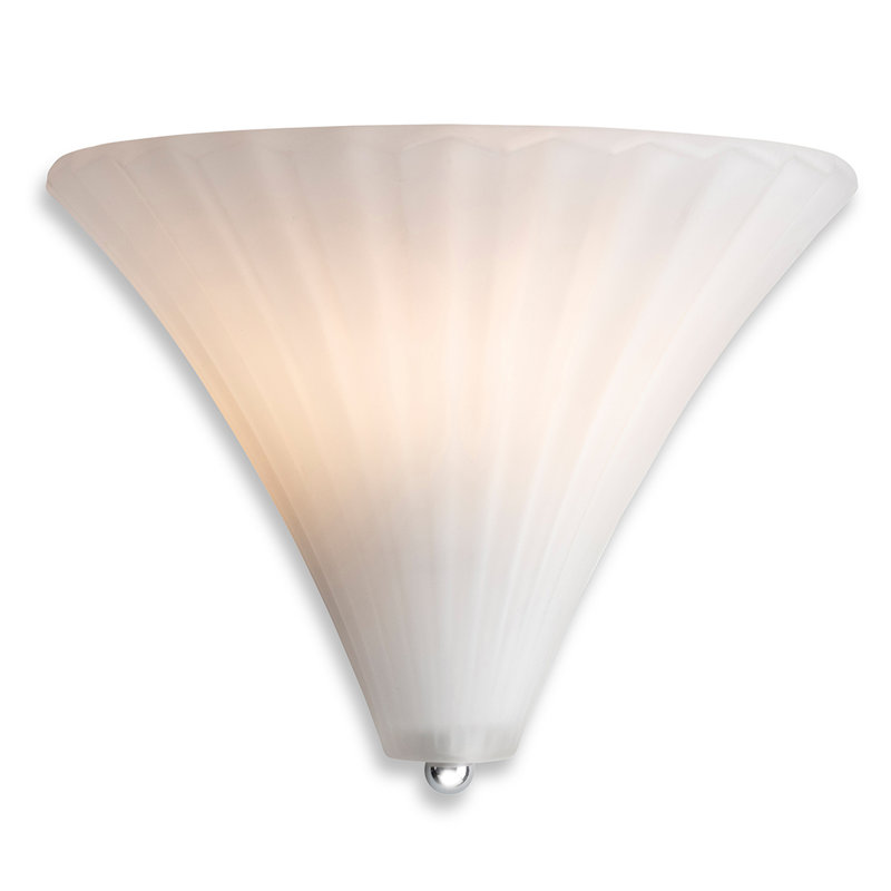 Glass Flush Mounted Sconce