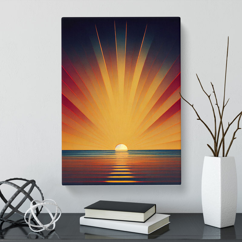 An Sunrise Vol.4 - Wrapped Canvas, 76cm H x 50cm W x 3cm D