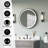 Lainy  Wall Mounted Bathroom Framed LED Mirror With Memory Function-105300948-105300949